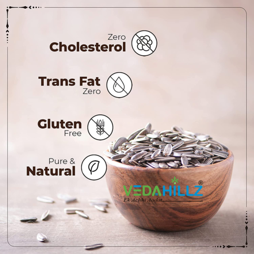 Vedahillz Raw Sunflower Seeds Sourced from Carefully Selected High Quality Seeds